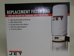 Jet Tools 708698 Jet 30 Micron Top Filter Bag for DC-1100A/DC-1200/DC-1200A 708698